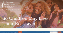 Desktop Screenshot of harmonyfamilycenter.org